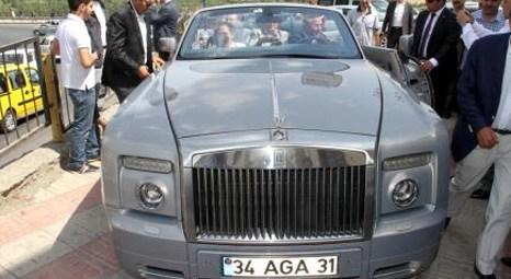 Ali Ağaoğlu, Diyarbakır’a uçakla gitti, üstü açık Rolls Royce ile gezdi!