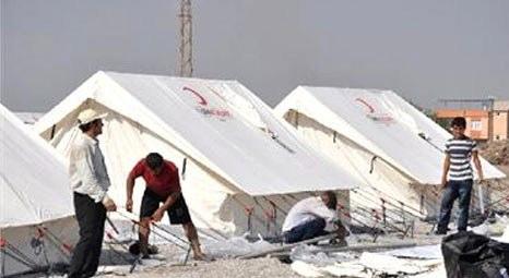 Öğrenci yurtlarında kalan Suriyeliler çadırkente taşınıyor!