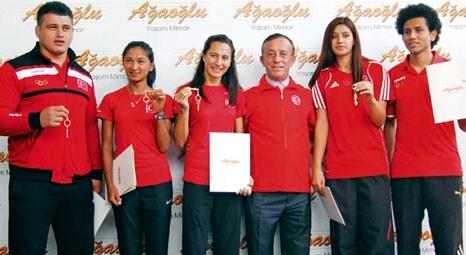 Ali Ağaoğlu, Londra Olimpiyatları'nda madalya alan Türk sporculara My Town Ispartakule’den ev verdi!
