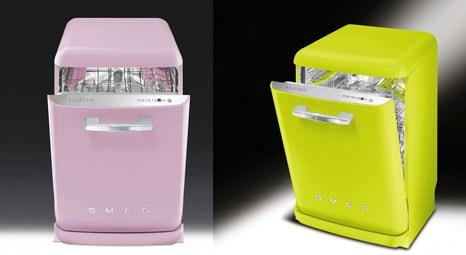 SMEG renkli bulaşık makineleriyle farklı alternatifler sunuyor!
