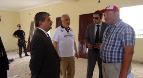 Somali Büyükelçisi, Türk Kızılayı Somali şantiyesini ziyaret etti!