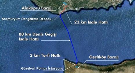 KKTC Su Temin Projesi ile Türkiye'den deniz altından su taşınacak!