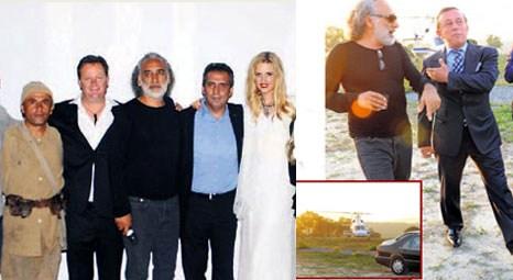 Ali Ağaoğlu, Sinan Çetin'in yeni filmi Çanakkale Çocukları'nın galasına helikopterle geldi! 