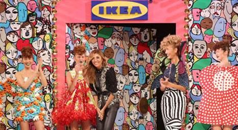 Deniz Berdan ve kızı IKEA için ev tekstili ürünleriyle 14 farklı kostüm hazırladı!