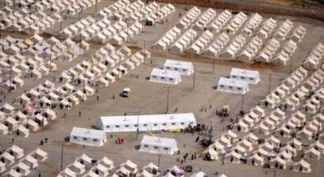 Suriyelilerin kaldığı çadır kentte kış hazırlıkları başladı!