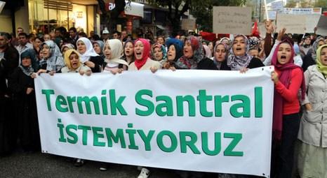 Bursa'da Kozağacı Vadisi'ne kurulması planlanan termil santral protesto edildi!