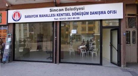 Ankara Sincan’da kentsel yenileme danışma ofislerine yoğun ilgi! 