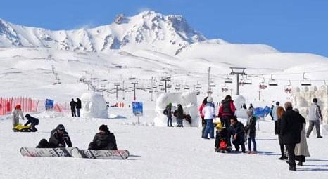 Kayseri kış turizminin merkezini Erciyes’e taşıyor!