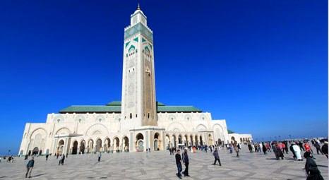 Fas'taki 2. Hasan Camisi'nin minaresi 210 metre yüksekliğinde!