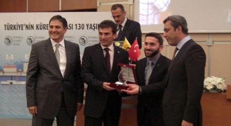 İTO'dan Evgör Mobilya yönetimine genç girişimci ödülü!