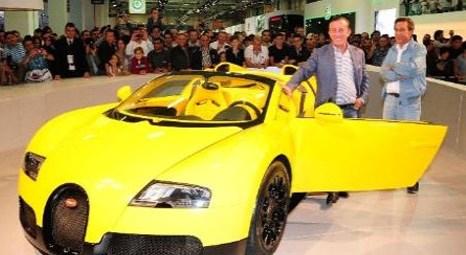 Ali Ağaoğlu, Autoshow İstanbul 2012’de Bugatti Veyron’la ilgilendi ama almadı! Değeri 4.3 milyon euro!