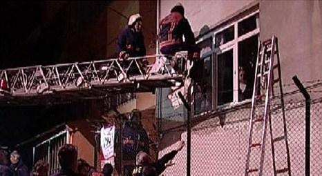 İstanbul Maltepe’de yeni yapılan inşaat yanındaki binayı yerle bir ediyordu!