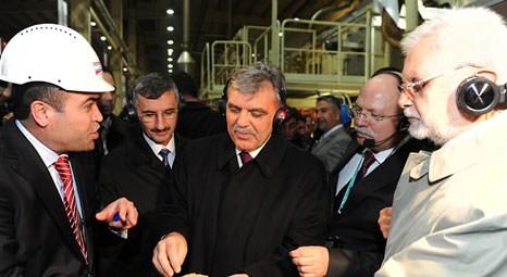 Abdullah Gül, Kastamonu Entegre'nin fabrikasını ziyaret etti!