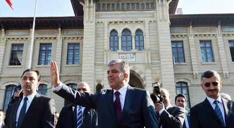 Abdullah Gül: 1900’lü yılların kamu binalarındaki asalet şimdi yok!