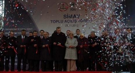 Recep Tayyip Erdoğan, Simav’daki TOKİ konutlarının anahtar teslim törenine katıldı!