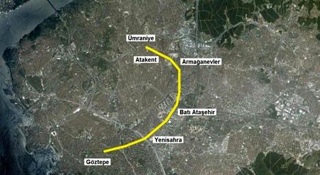 İBB, Dudullu-Bostancı ve Ümraniye-Ataşehir-Göztepe’ye raylı sistem yaptırıyor!