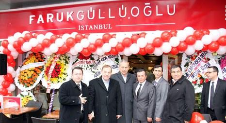 Faruk Güllüoğlu Cafe Restoran’ın 32’nci şubesinin açılışını Necmi Kadıoğlu yaptı!