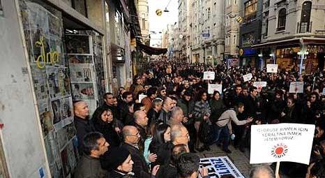 Taksim Dayanışması, İnci Pastanesi'nin kapatılmasını ve kentsel dönüşümü protesto etti!