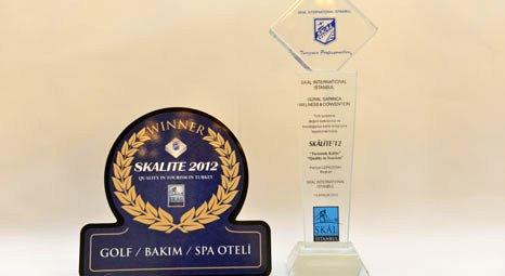 NG Güral Sapanca, SKALITE 2012’de En İyi Spa Oteli kategorisinin birincisi oldu!