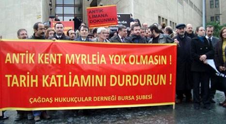 Bursa Myrleia antik kenti AVM inşaatını durdurdu! 