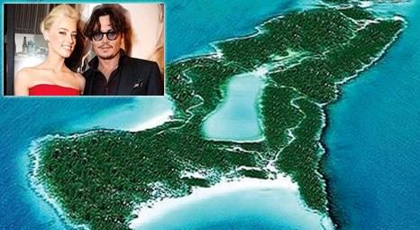 Johnny Deep, Bahamalar'daki adasına sevgilisi Amber Heard'ün ismini verdi!