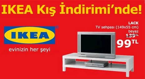 IKEA'da kış indirimi başladı! TV sehpası 139 TL yerine 99 TL!