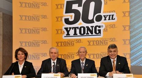 Türk Ytong 50. yaşını törenle kutladı!