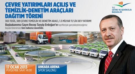 Recep Tayyip Erdoğan 1.5 milyar liralık çevre yatırımını hizmete açacak!