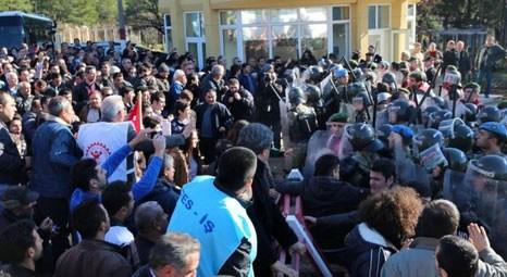 Milas'ta Yatağan Teknik Santrali'nin özelleştirme ihalesi protesto edildi!