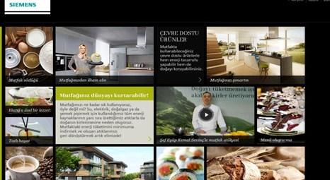 Siemens Ankastre’nin web sitesi mutfağa dair çözümler sunuyor!