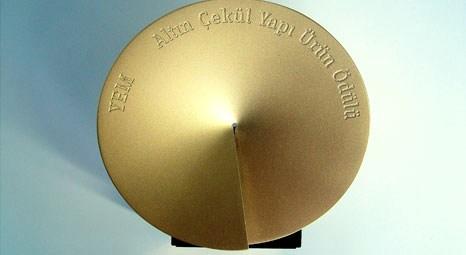 Altın Çekül Yapı Ürün Ödülü başvuruları başladı! Başvuru için son gün 5 Nisan 2013!