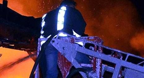 Kayseri Organize Sanayi Bölgesi'nde bulunan bir mobilya fabrikasında yangın çıktı!