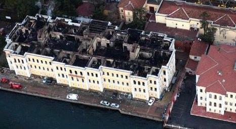 Galatasaray Üniversitesi’nin yanan binası aslına uygun olarak restore edilecek!
