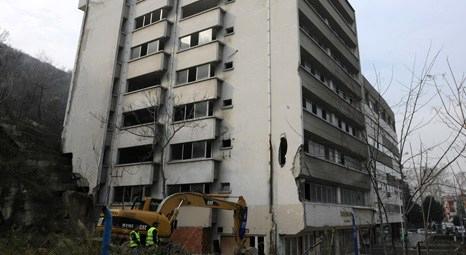 Bursa'da kentsel dönüşüme İntam Blokları’nın yıkımıyla başlandı!