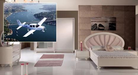 EVGÖR'den mobilya alan çiftlere, özel uçakla İstanbul turu hediye!
