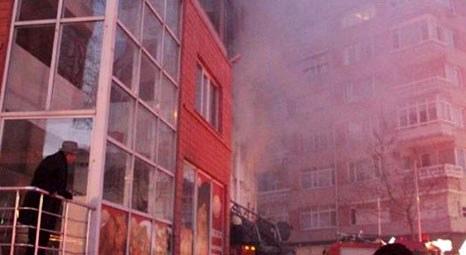 Beşiktaş'ta 7 katlı bir apartmanın 2'nci katında yangın çıktı!