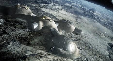 Foster + Partners 3 boyutlu Ay üssü tasarladı! Astronotlar burada kalacak!