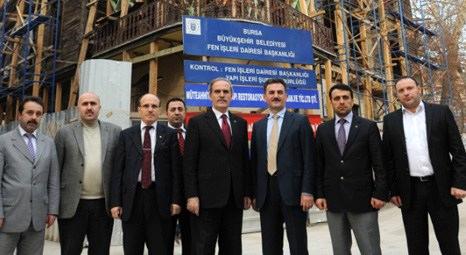 Bursa Gemlik Paşa Konağı’nda restorasyon çalışmaları devam ediyor!