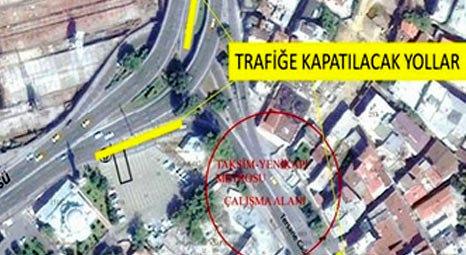 Beyoğlu Tersane Caddesi, 30 saat trafiğe kapatılacak! İşte alternatif güzergahlar!
