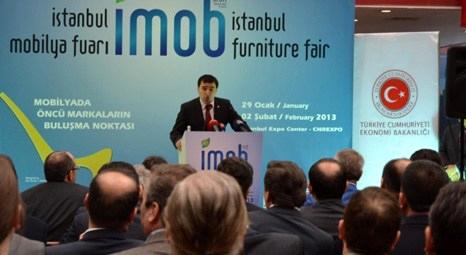İMOB 2013 yoğun ilgi gördü, mobilyacılar ihracat hedefini artırdı!