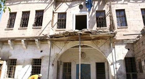Aksaray'da tarihi evler yeniden ayağa kaldırılıyor!