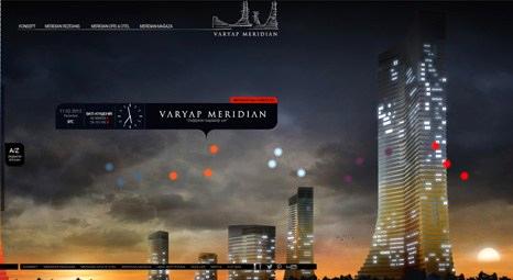 Varyap Meridian projesinin internet sitesi yenilendi!