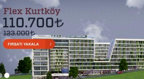 Flex Kurtköy'de 110 bin 700 TL'ye home ofis! Son gün 18 Şubat!