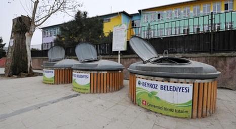 Beykoz Belediyesi'nde çöp konteynerleri yer altına iniyor!