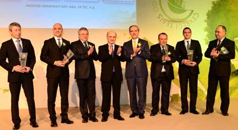 2013 Çevreci Tesis Ödülleri'ne layık görülen 36 tesisin ödülünü Erdoğan Bayraktar verdi!