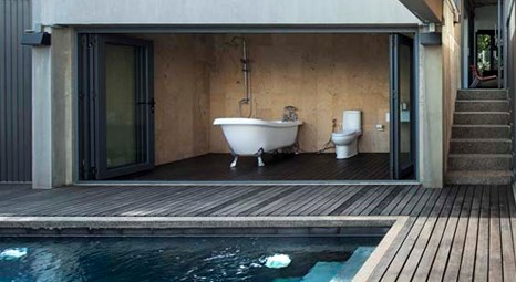 Tayland Chiang Mai’daki evde banyo ve havuz iç içe!