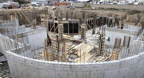 İzmir Bornova’da yapımı devam eden kültür merkezi inşaatı bu yıl tamamlanacak!