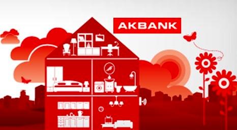 Akbank Büyük Kırmızı Ev’de faiz oranları  yüzde 0.80’nin altına indi!