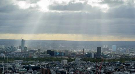 BT Tower’ın tepesinden çekilen panoramik fotoğraf Londra’yı 360 derece gösteriyor!