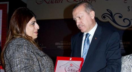 BRN Yatakları’nın sahibi Berna İlter’e Recep Tayyip Erdoğan’dan takdir plaketi!